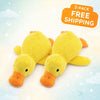 Eurilo™ Plush Duck Toy – Soft Companion with Squeak Sound for Dogs