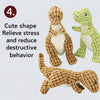 Eurilo™ DinoBuddy – Cute Plush Dinosaur Chew Toy for Pets