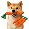 Eurilo™ CarrotBite – Cotton Rope Chew Toy for Dogs