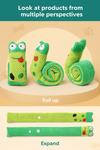 Eurilo™ Snail Puzzle Plush – Foldable Interactive Dog Toy with Squeak & Treat Pockets