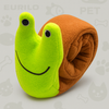 Eurilo™ Snail Puzzle Plush – Foldable Interactive Dog Toy with Squeak & Treat Pockets