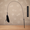 Eurilo™ Cat Feather Teaser Toy – Suction Cup Wand with Bell & Replaceable Head