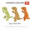Eurilo™ DinoBuddy – Cute Plush Dinosaur Chew Toy for Pets