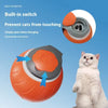 Eurilo™ Smart Cat Teaser Ball – Automatic Rolling Toy with Faux Tail
