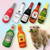 Eurilo™ Beer Buddy – Funny Plush Squeaky Toy for Dogs