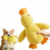 Eurilo™ Plush Duck Toy – Soft Companion with Squeak Sound for Dogs