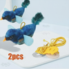 Eurilo™ Birdie Chase – Interactive Catnip Bird Toy with Sound & Wall Mount